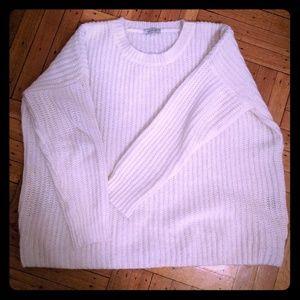 Ivory boyfriend sweater